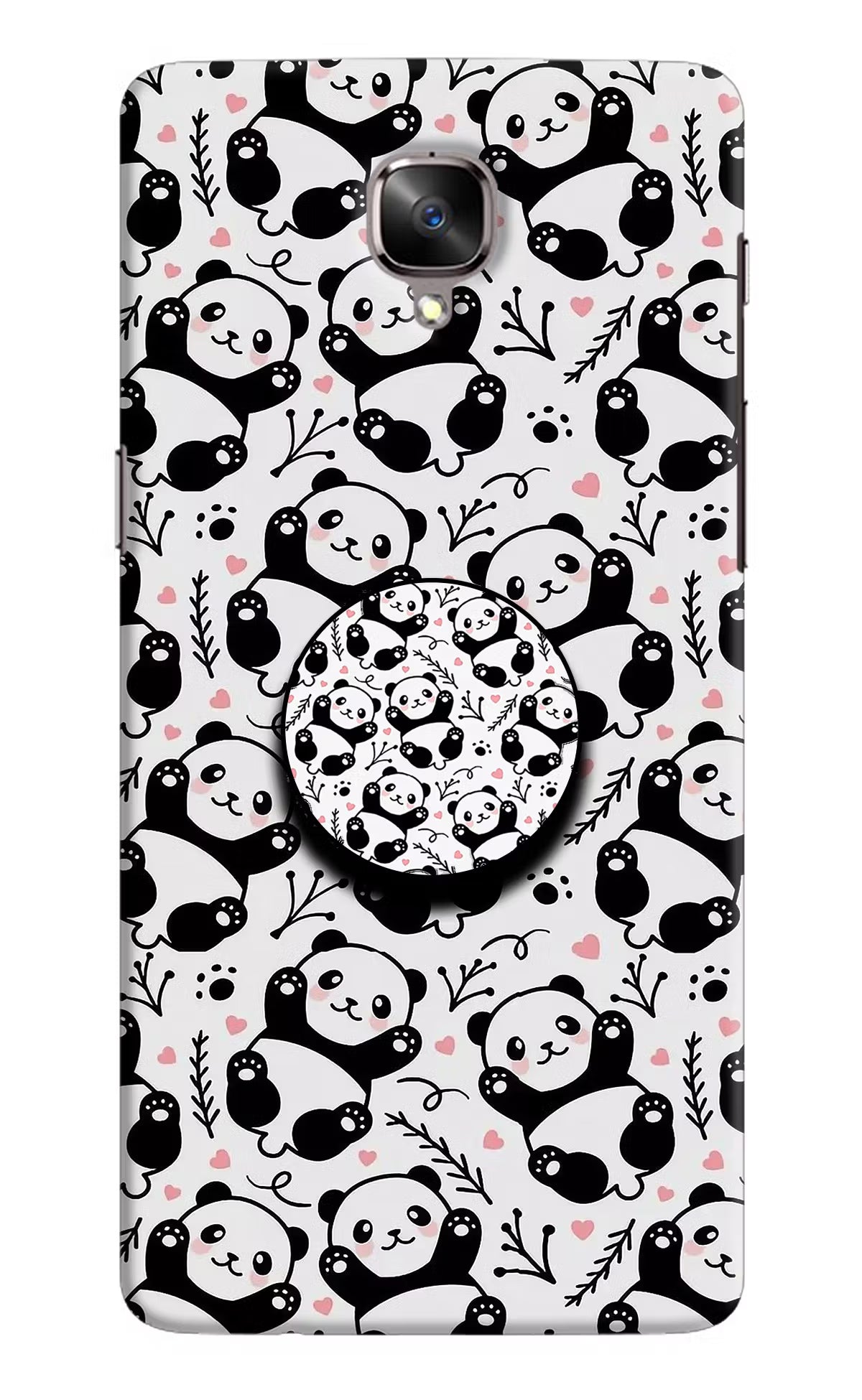 Cute Panda Oneplus 3/3T Pop Case by Casekaro