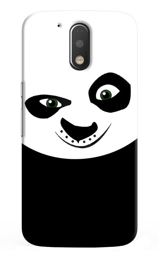 Panda Moto G4/G4 plus Hard Case Back Cover by Casekaro