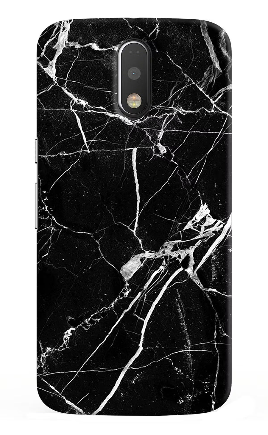 Black Marble Pattern Moto G4/G4 plus Back Cover, Hard case