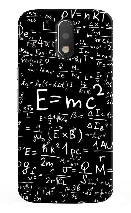 Physics Formula Moto G4/G4 plus Hard Case Back Cover by Casekaro