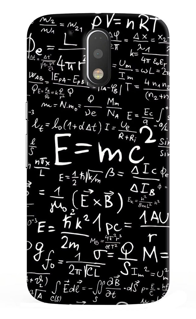 Physics Formula Moto G4/G4 plus Hard Case Back Cover by Casekaro