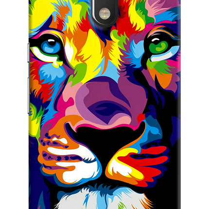 Lion Moto G4/G4 plus Hard Case Back Cover by Casekaro