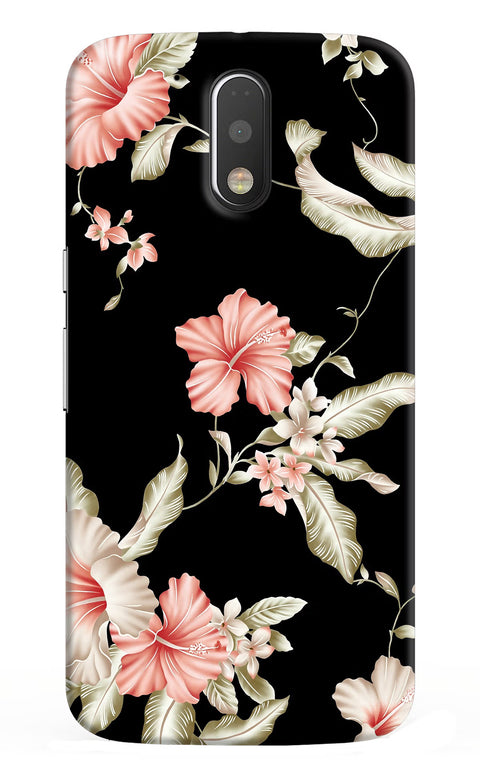 Flowers Moto G4/G4 plus Back Cover