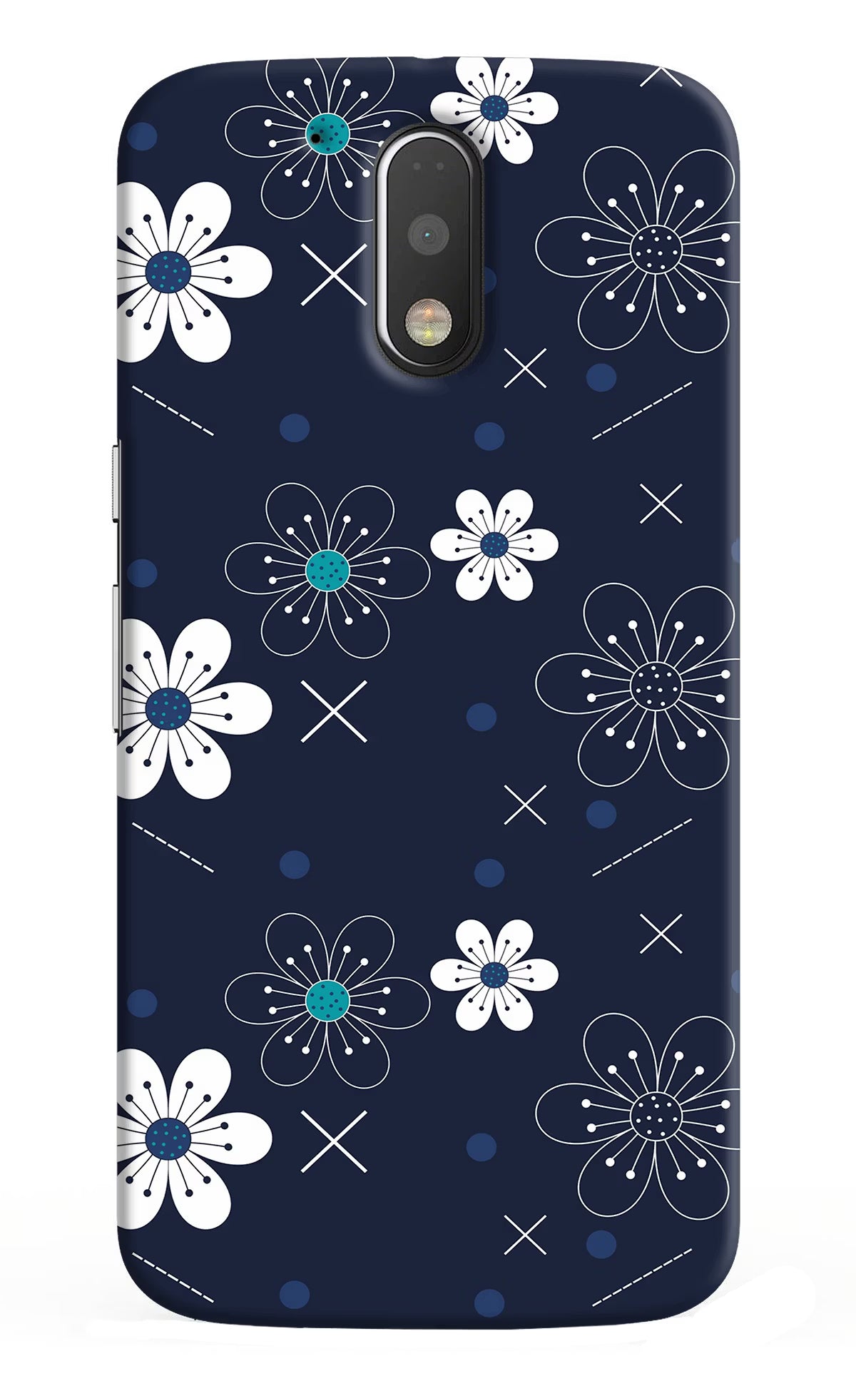 Flowers Moto G4/G4 plus Hard Case Back Cover by Casekaro