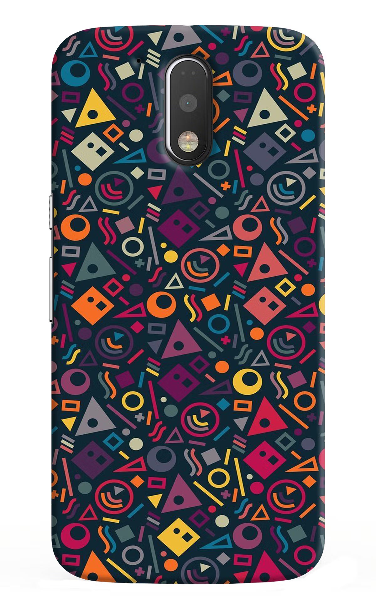 Geometric Abstract Moto G4/G4 plus Hard Case Back Cover by Casekaro