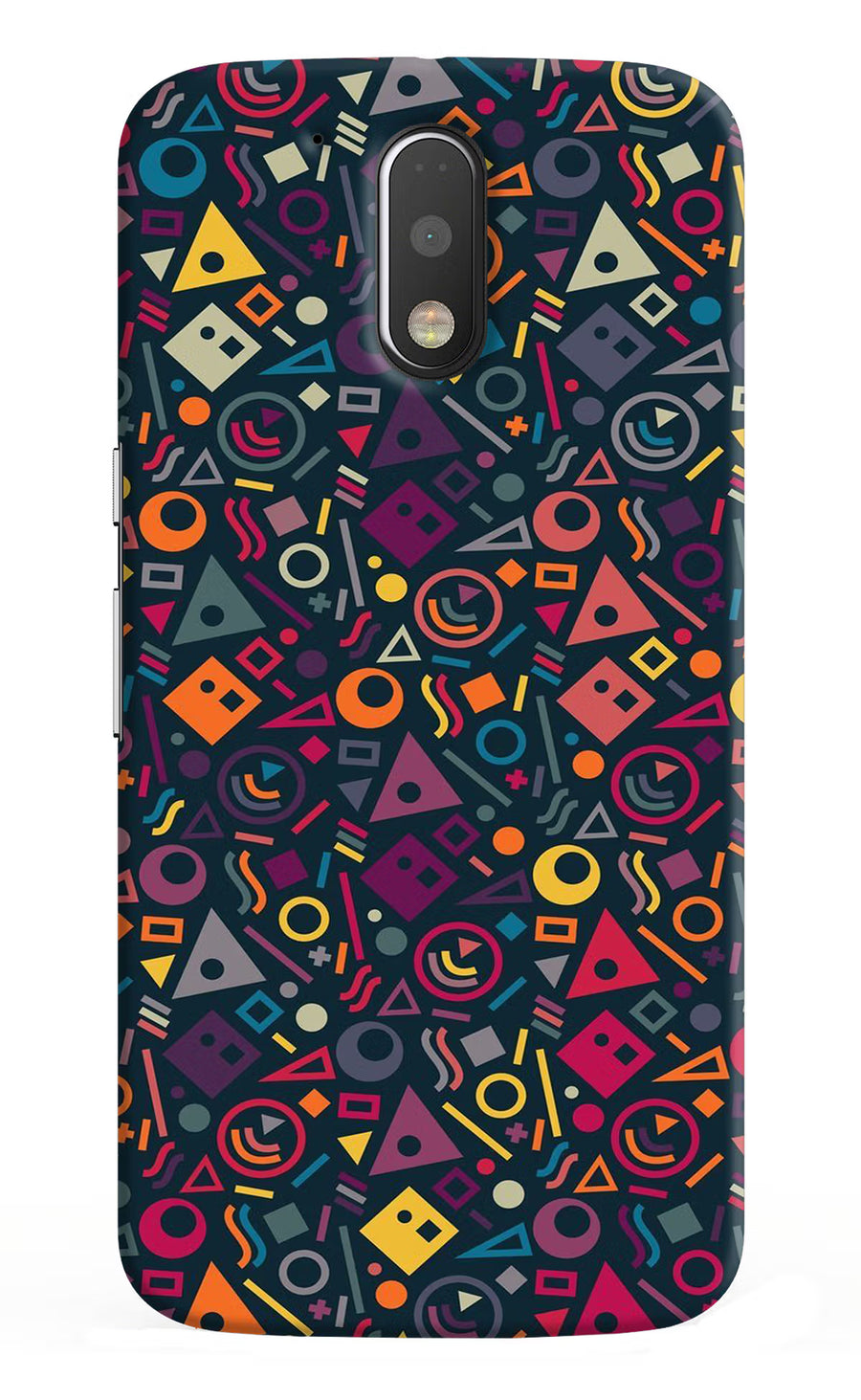 Geometric Abstract Moto G4/G4 plus Back Cover, Hard case