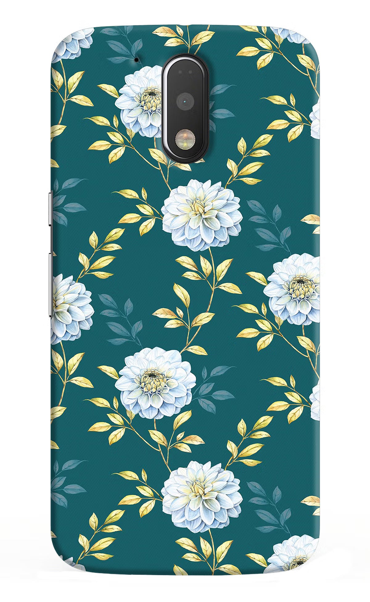 Flowers Moto G4/G4 plus Hard Case Back Cover by Casekaro