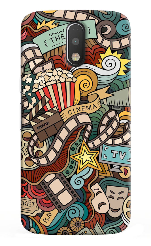 Cinema Abstract Moto G4/G4 plus Hard Case Back Cover by Casekaro