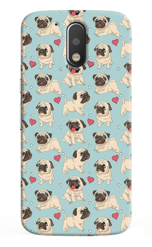 Pug Dog Moto G4/G4 plus Hard Case Back Cover by Casekaro