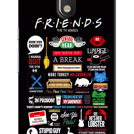 FRIENDS Moto G4/G4 plus Hard Case Back Cover by Casekaro