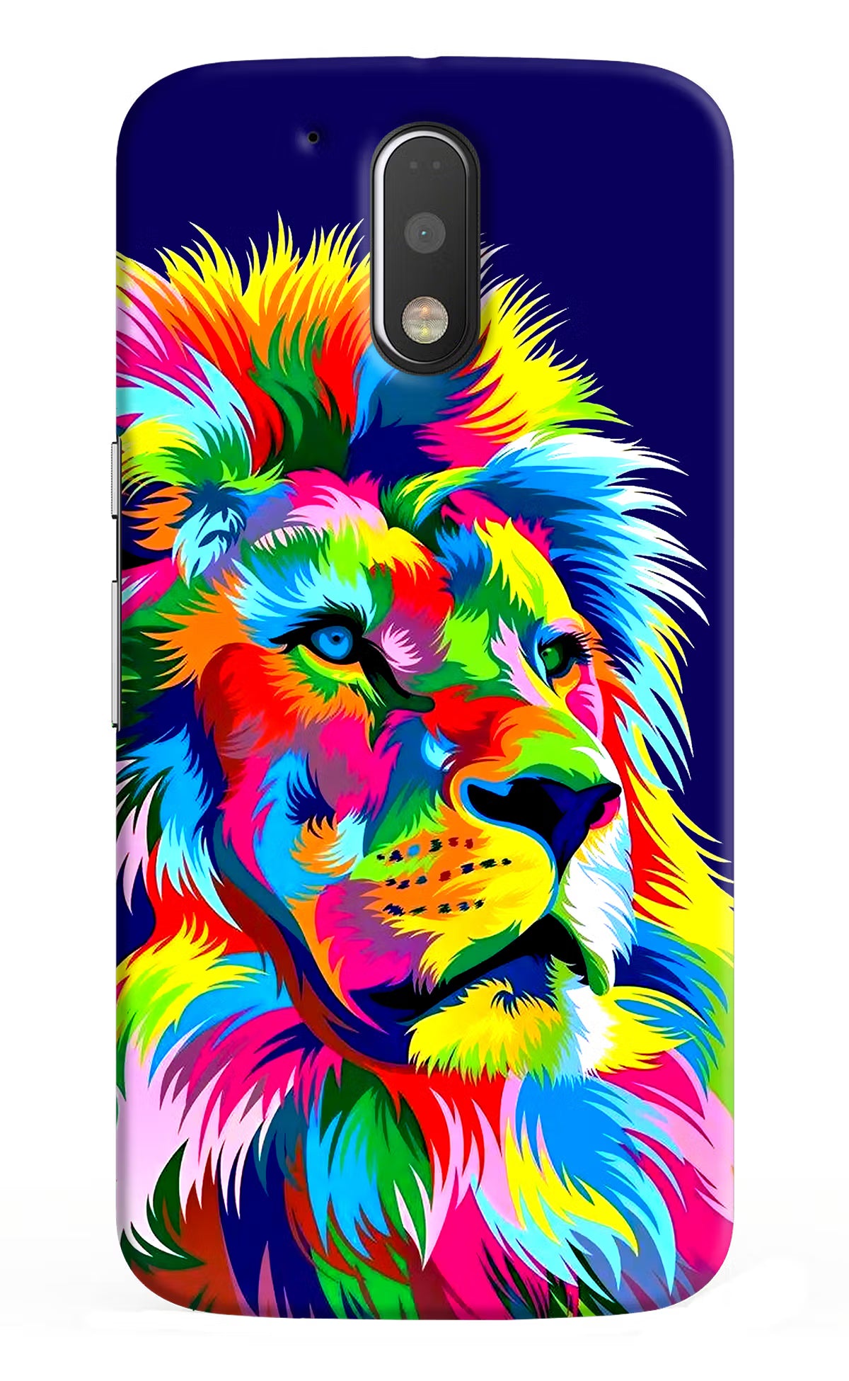 Vector Art Lion Moto G4/G4 plus Hard Case Back Cover by Casekaro