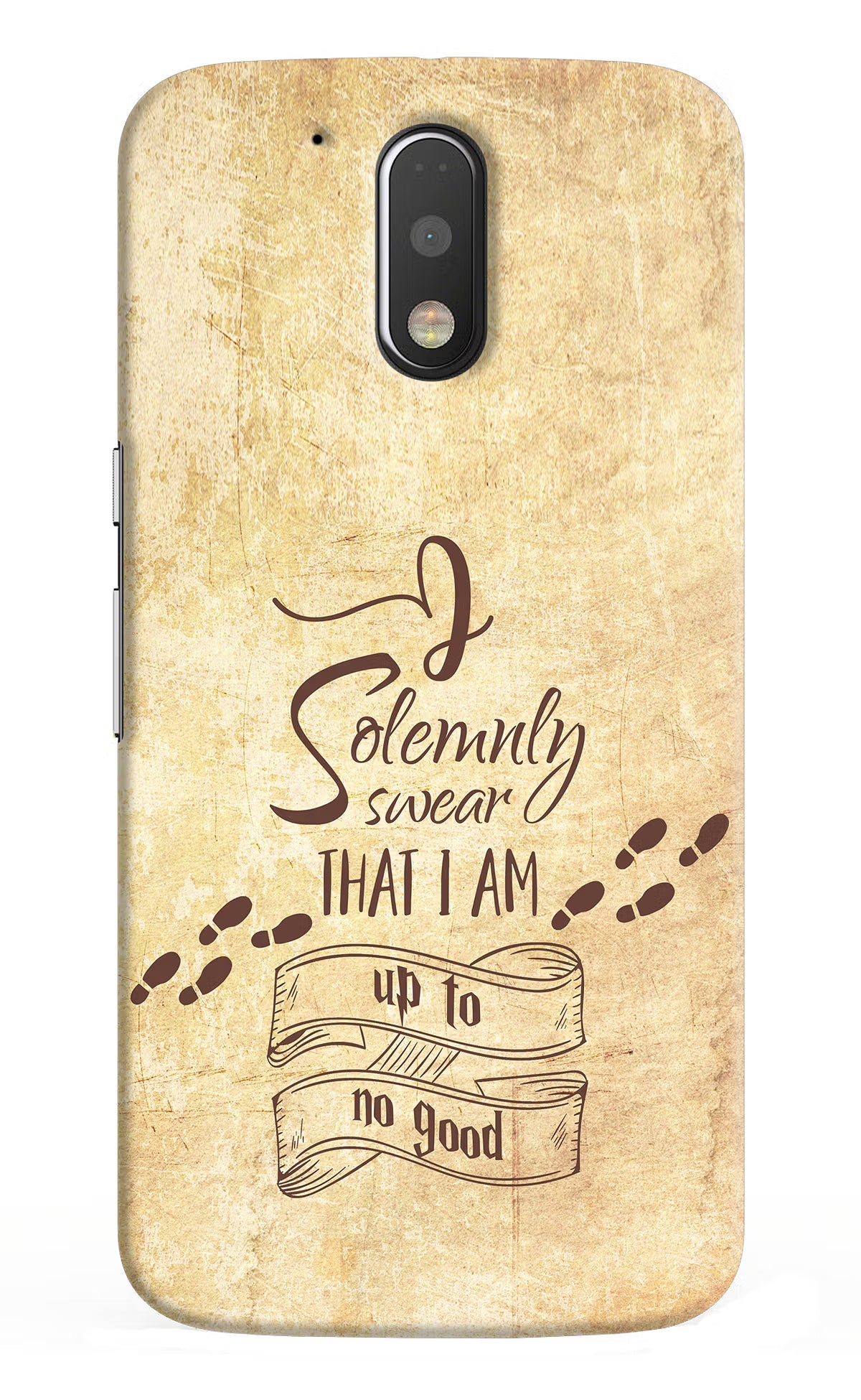 I Solemnly swear that i up to no good Moto G4/G4 plus Hard Case Back Cover by Casekaro