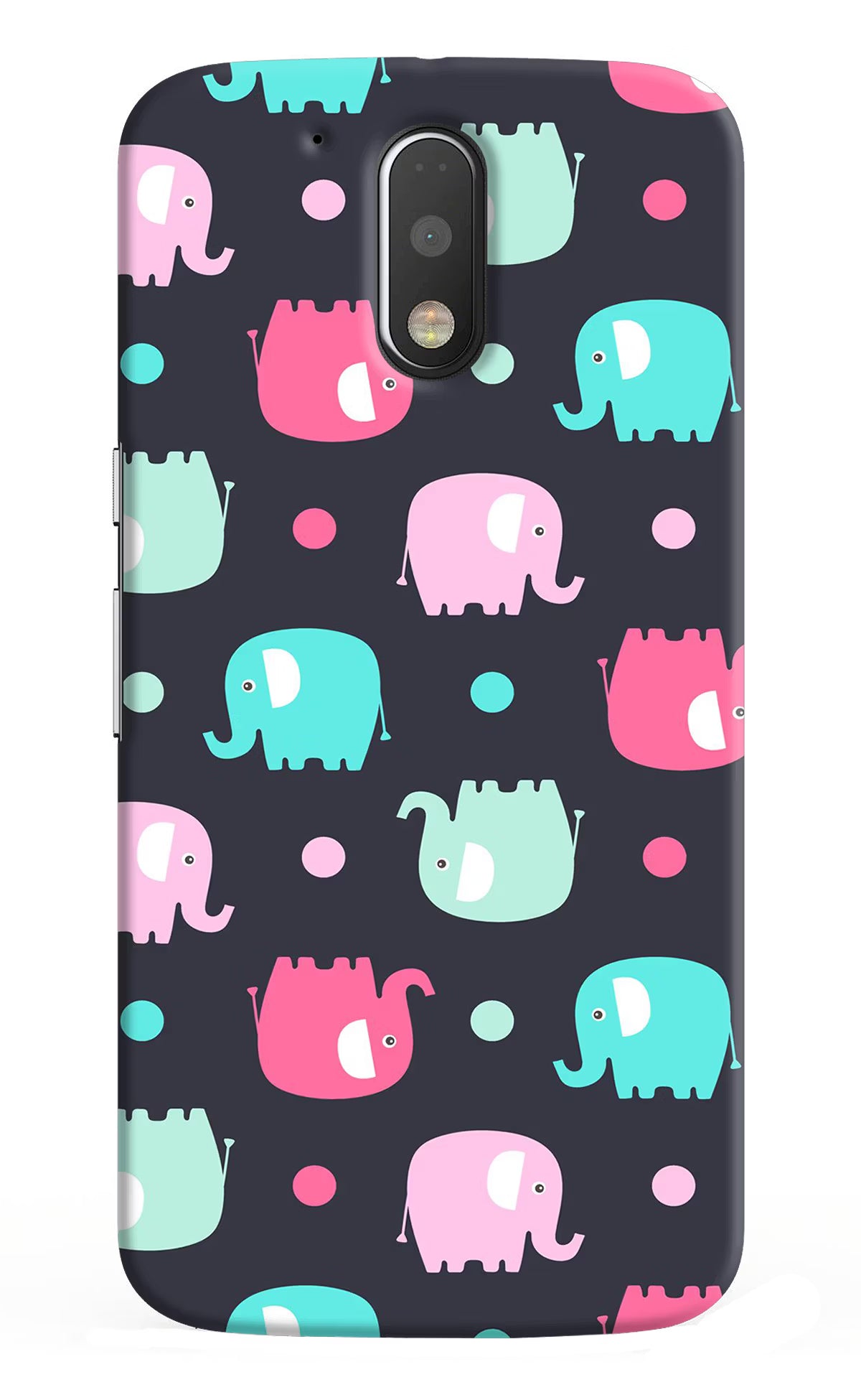 Elephants Moto G4/G4 plus Hard Case Back Cover by Casekaro