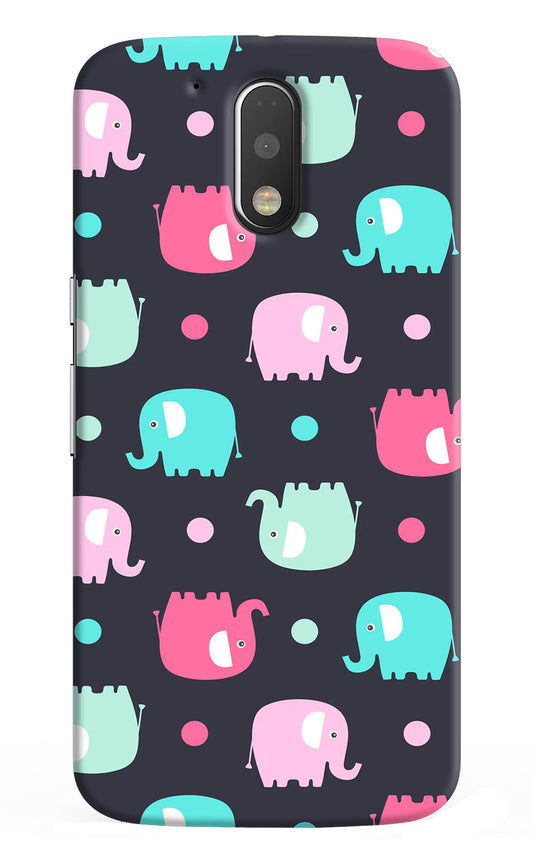 Elephants Moto G4/G4 plus Hard Case Back Cover by Casekaro