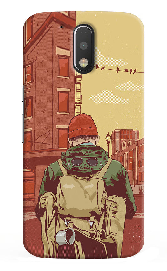 Adventurous Moto G4/G4 plus Hard Case Back Cover by Casekaro