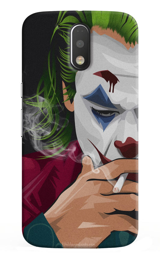 Joker Smoking Moto G4/G4 plus Hard Case Back Cover by Casekaro