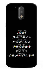 FRIENDS Character Moto G4/G4 plus Hard Case Back Cover by Casekaro