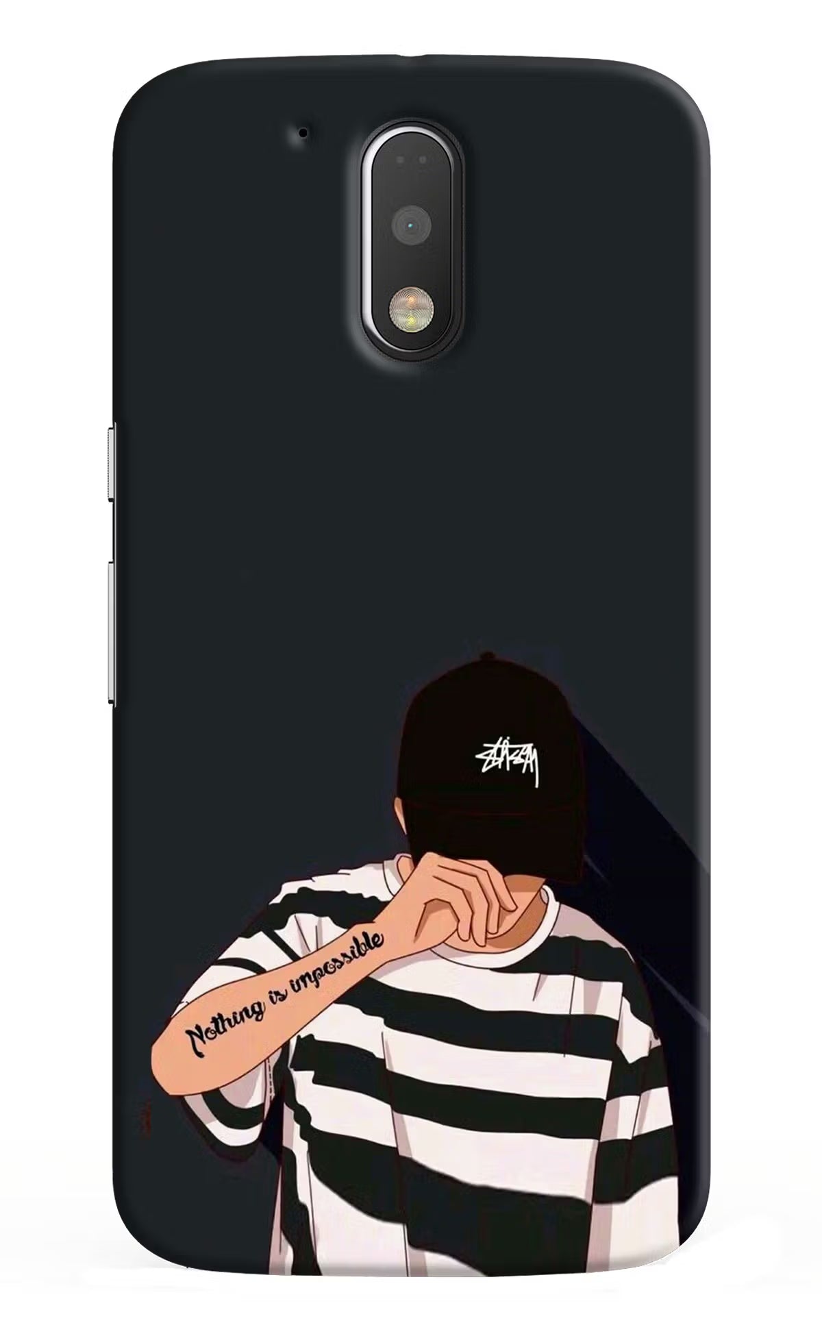 Aesthetic Boy Moto G4/G4 plus Hard Case Back Cover by Casekaro
