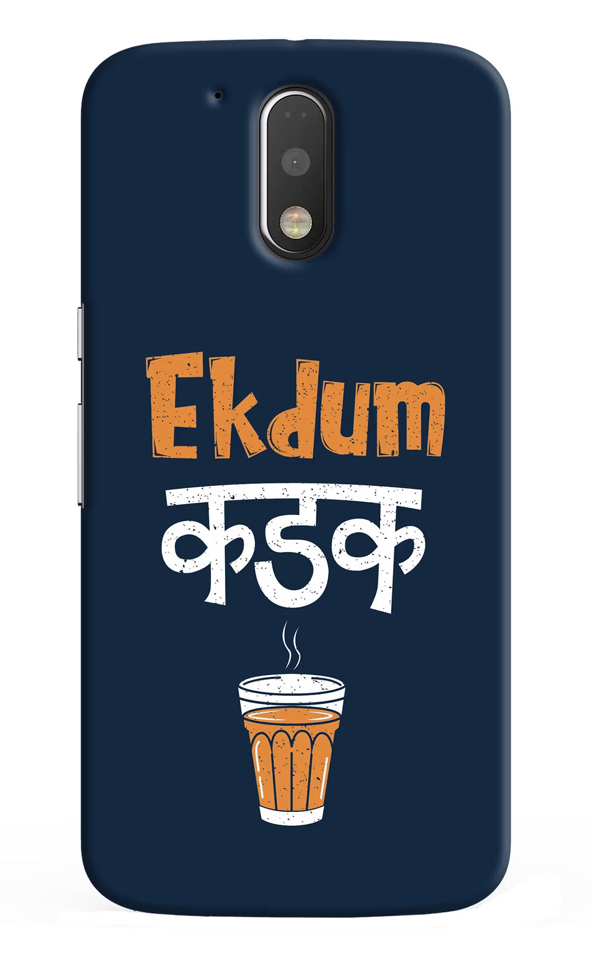 Ekdum Kadak Chai Moto G4/G4 plus Hard Case Back Cover by Casekaro