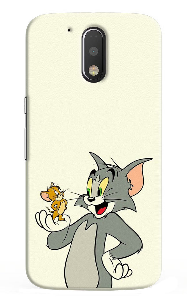 Tom & Jerry Moto G4/G4 plus Hard Case Back Cover by Casekaro