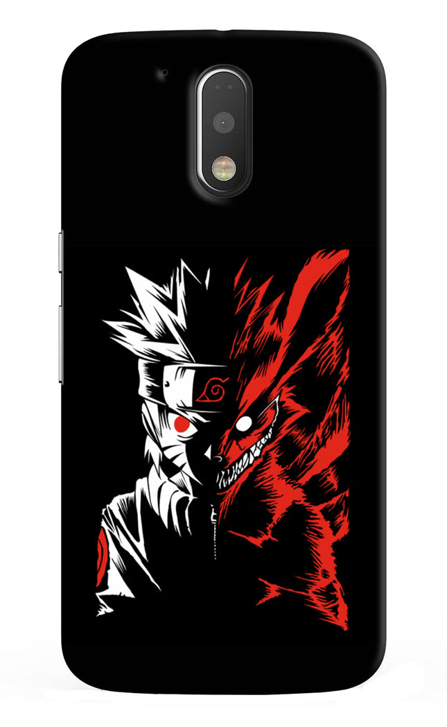 Naruto Two Face Moto G4/G4 plus Hard Case Back Cover by Casekaro
