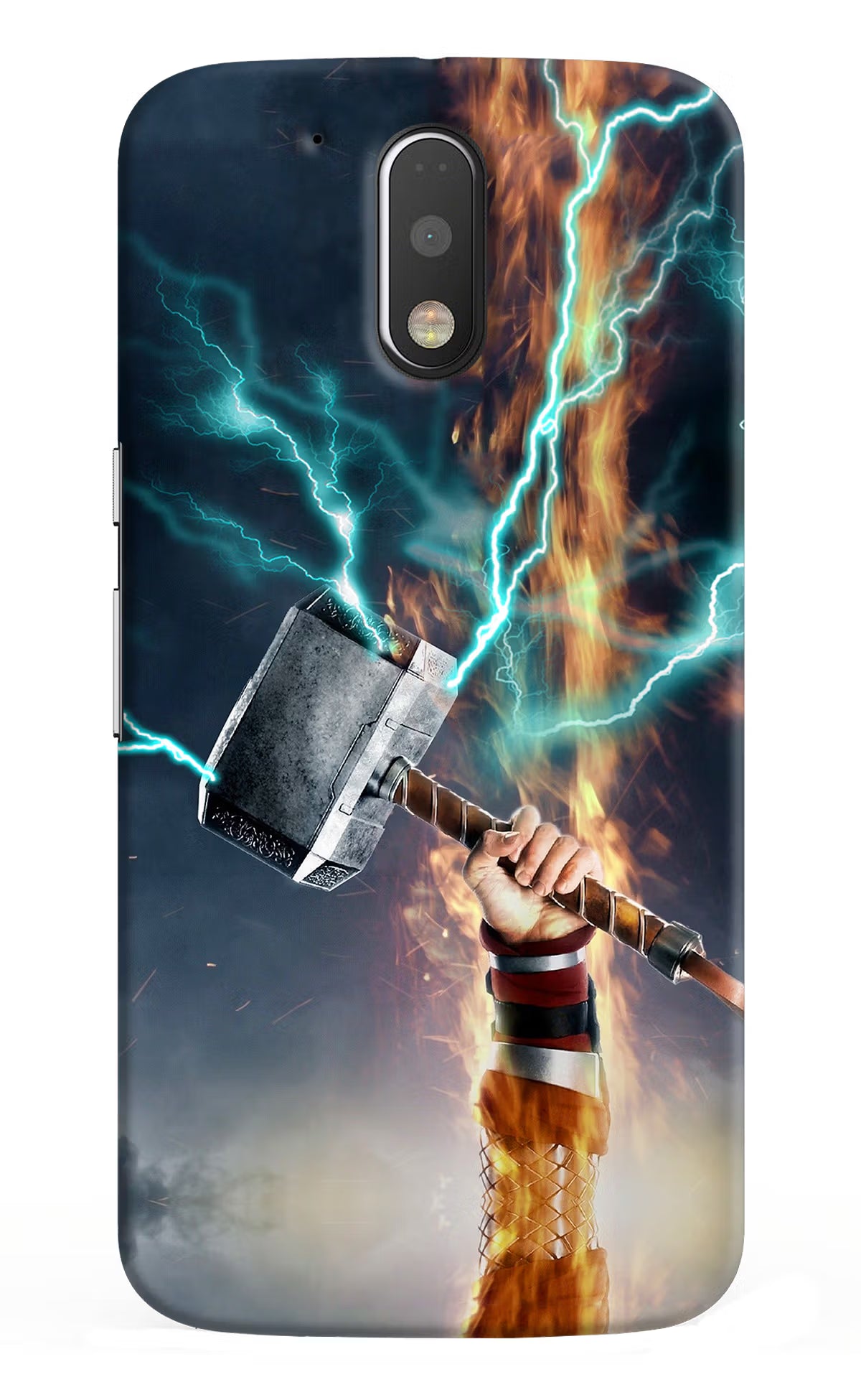 Thor Hammer Mjolnir Moto G4/G4 plus Hard Case Back Cover by Casekaro