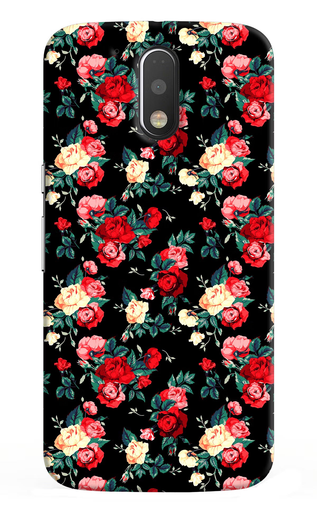 Rose Pattern Moto G4/G4 plus Hard Case Back Cover by Casekaro