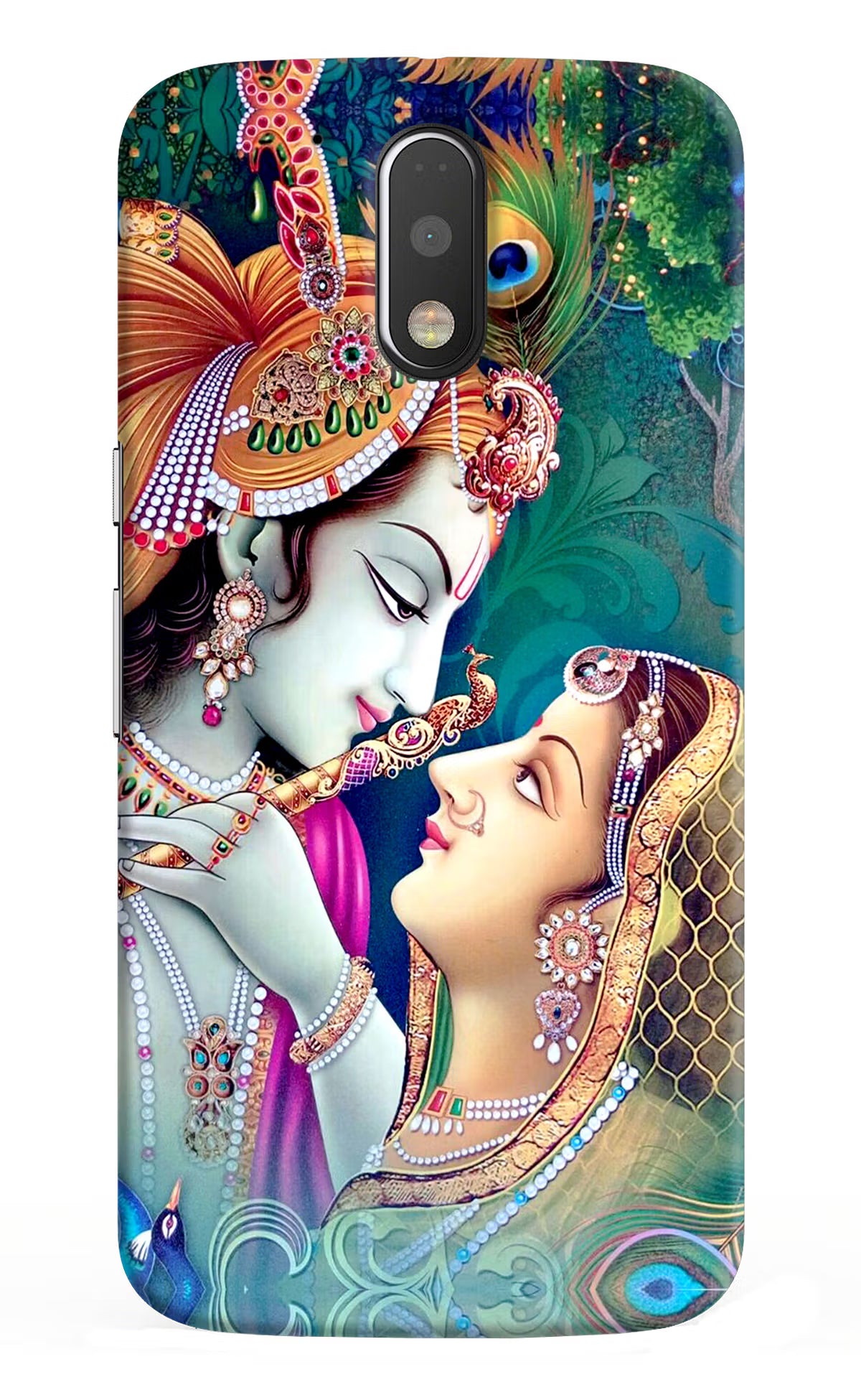 Lord Radha Krishna Moto G4/G4 plus Hard Case Back Cover by Casekaro