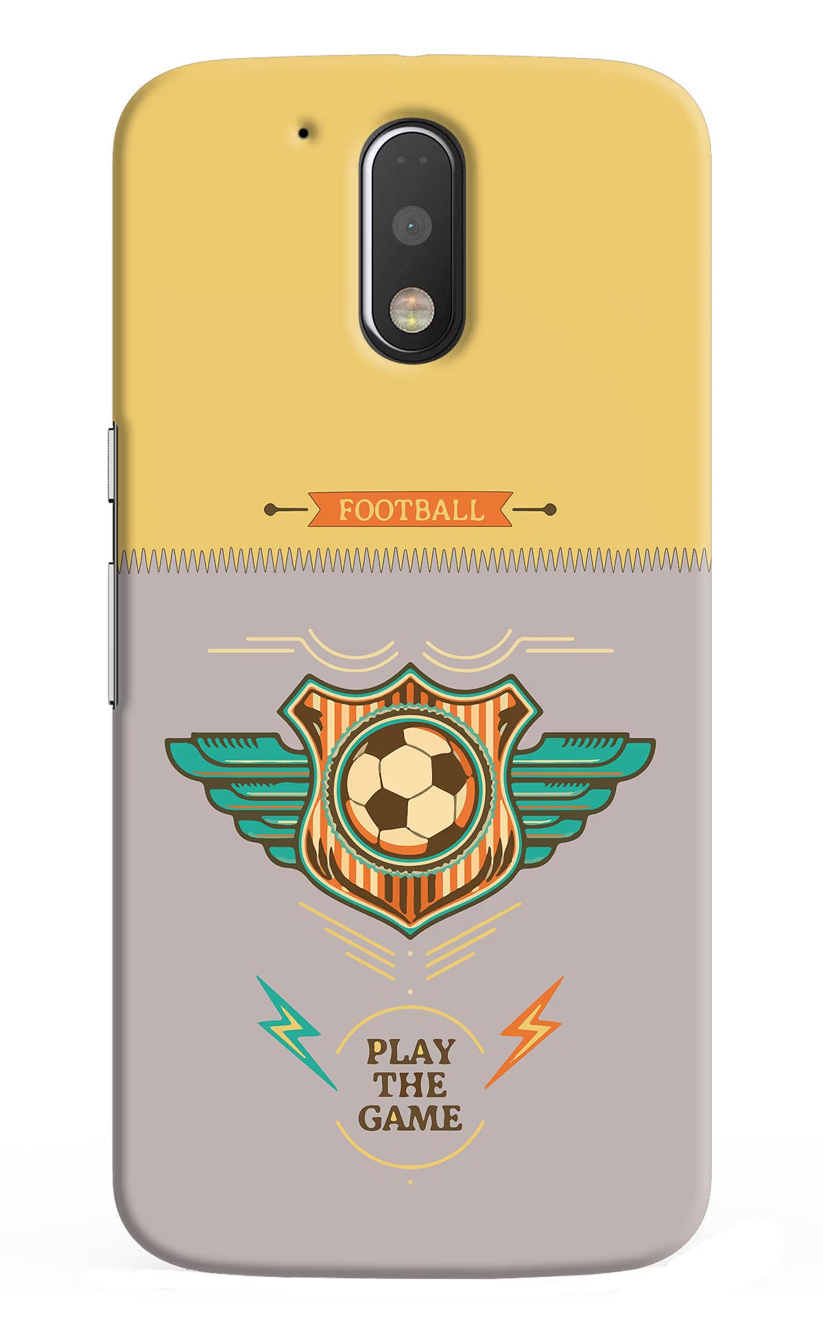 Football Moto G4/G4 plus Hard Case Back Cover by Casekaro