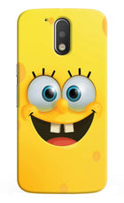 Sponge 1 Moto G4/G4 plus Hard Case Back Cover by Casekaro
