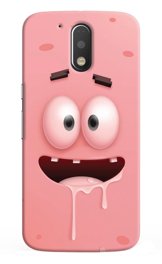 Sponge 2 Moto G4/G4 plus Hard Case Back Cover by Casekaro