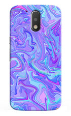 Glitter Moto G4/G4 plus Hard Case Back Cover by Casekaro