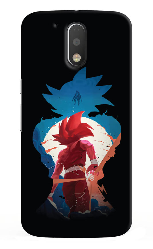 Goku Moto G4/G4 plus Hard Case Back Cover by Casekaro