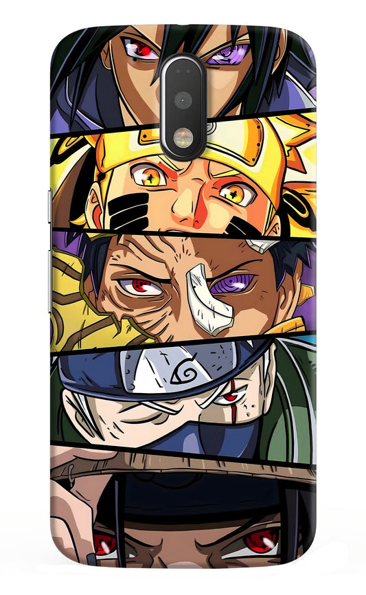 Naruto Character Moto G4/G4 plus Hard Case Back Cover by Casekaro