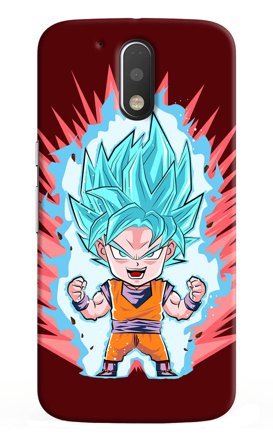 Goku Little Moto G4/G4 plus Hard Case Back Cover by Casekaro