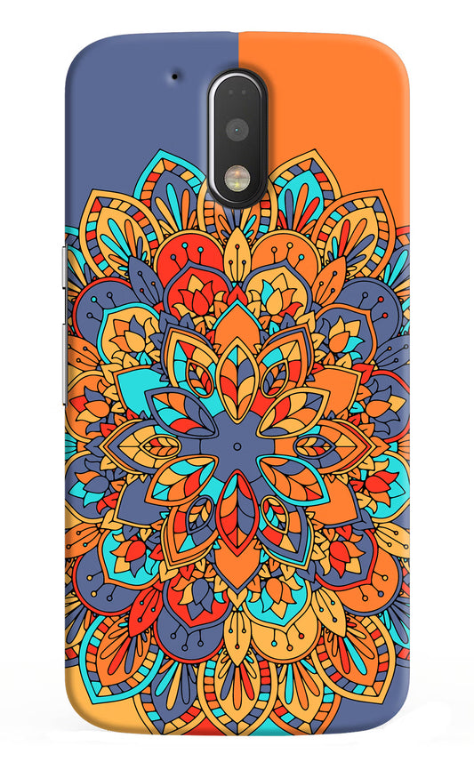 Color Mandala Moto G4/G4 plus Hard Case Back Cover by Casekaro