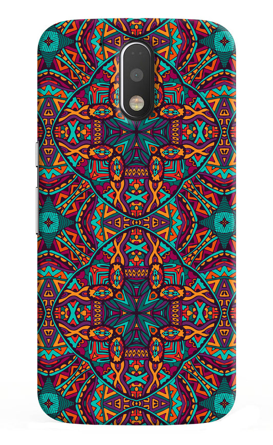 Colour Mandala Moto G4/G4 plus Hard Case Back Cover by Casekaro