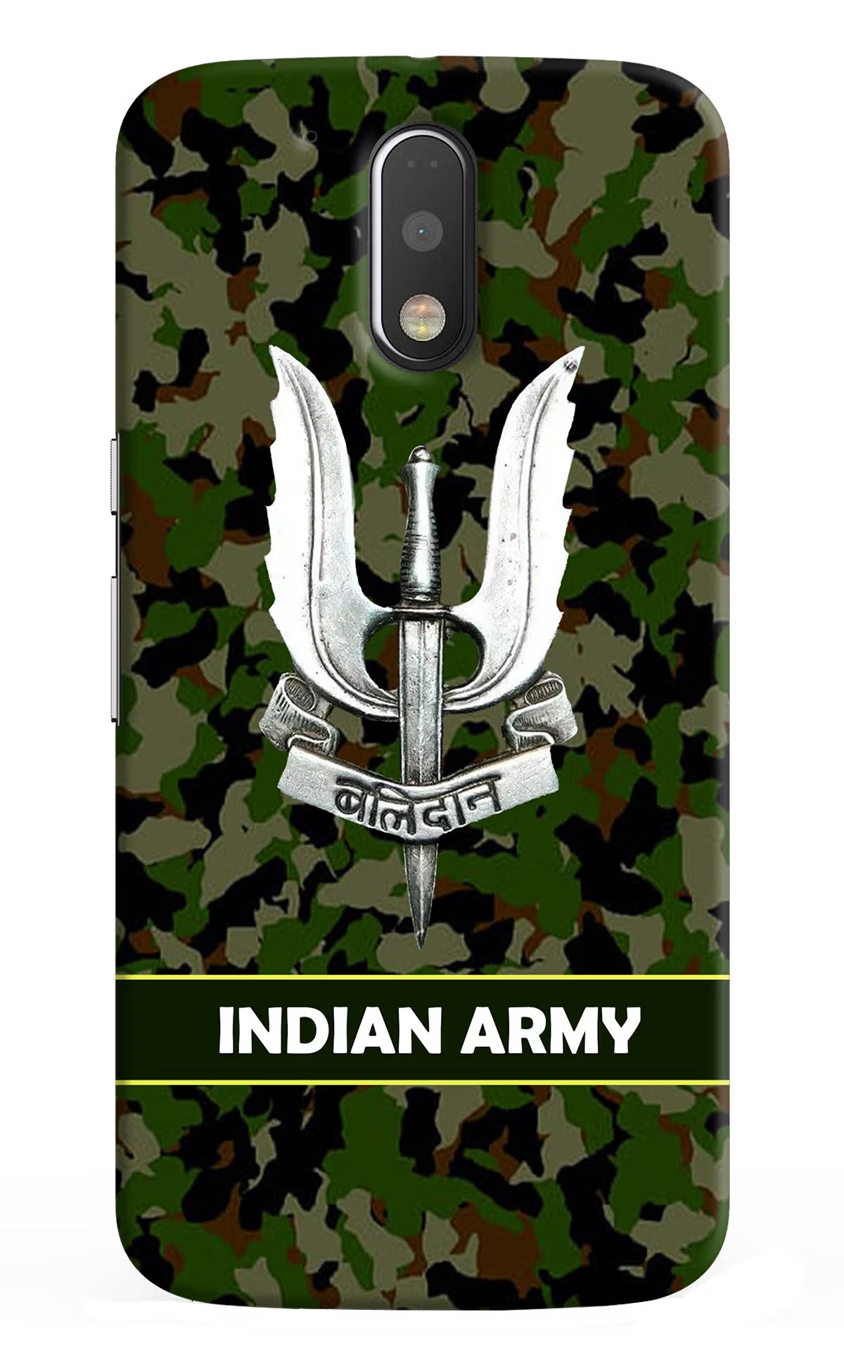 Balidan Indian Logo Moto G4/G4 plus Hard Case Back Cover by Casekaro