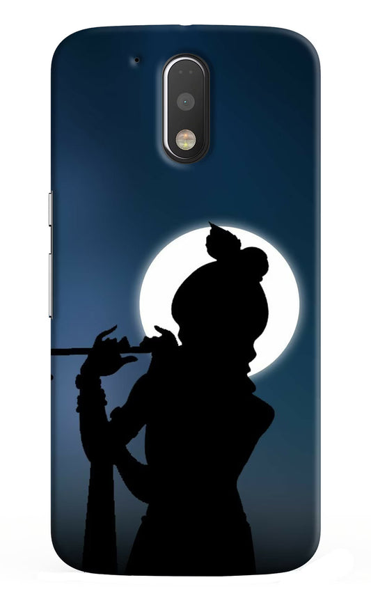 Shri Krishna Silhouette Moto G4/G4 plus Hard Case Back Cover by Casekaro