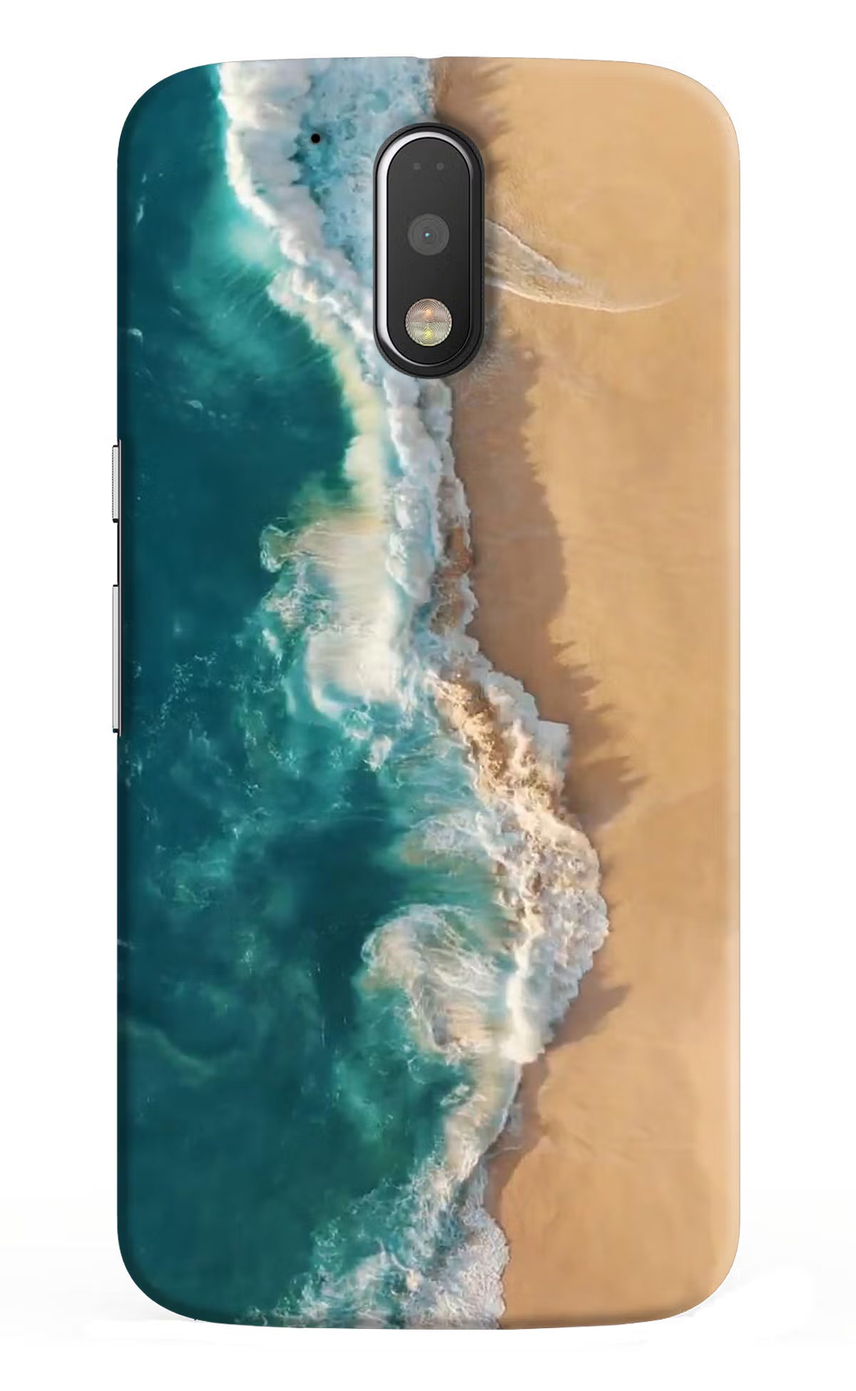 Ocean Beach Moto G4/G4 plus Hard Case Back Cover by Casekaro
