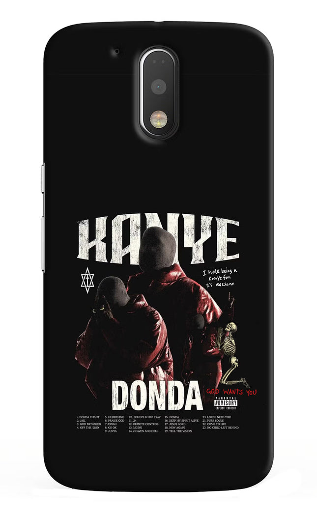 Donda Kanye West Moto G4/G4 plus Hard Case Back Cover by Casekaro