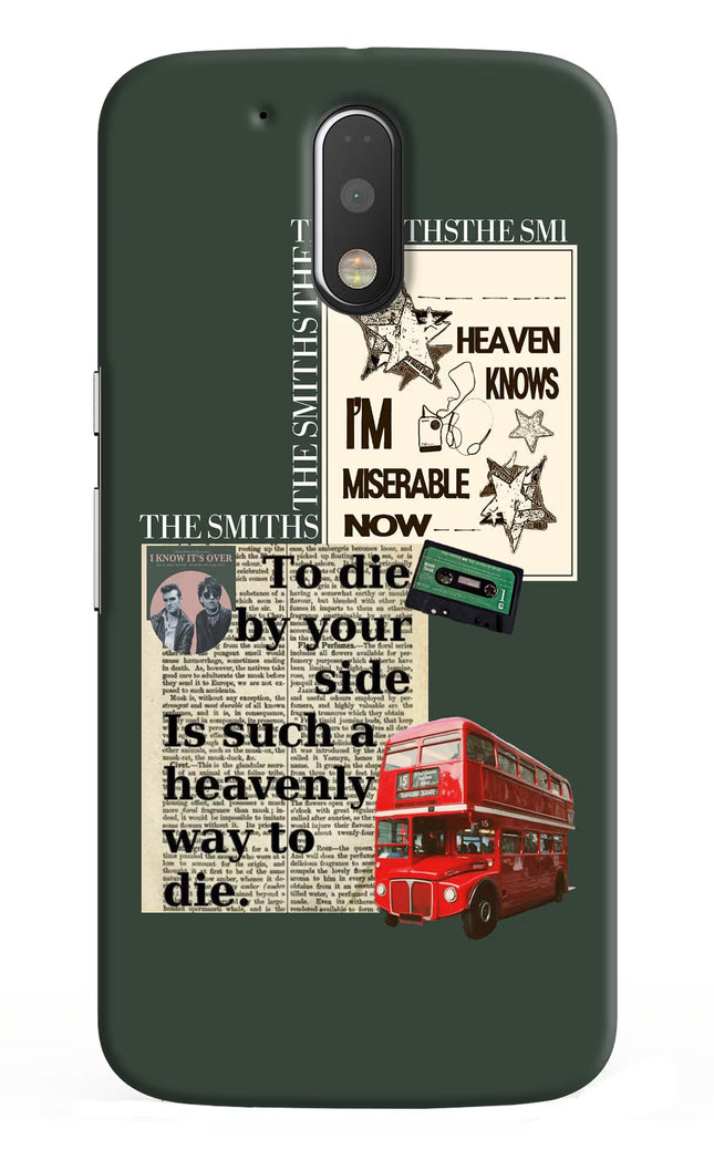 The Smiths Moto G4/G4 plus Hard Case Back Cover by Casekaro