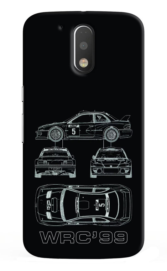 WRC'99 Moto G4/G4 plus Hard Case Back Cover by Casekaro