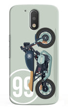 Classic Cafe Racer 99 Moto G4/G4 plus Hard Case Back Cover by Casekaro