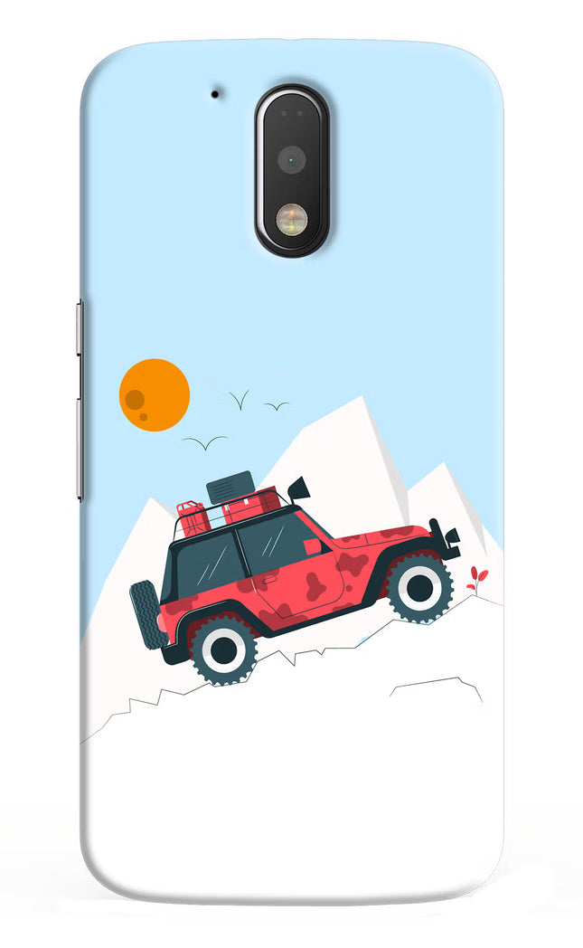 Mountain Trail Beast Moto G4/G4 plus Hard Case Back Cover by Casekaro