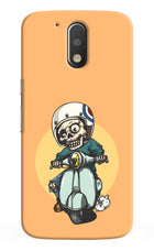 Undead Biker Moto G4/G4 plus Hard Case Back Cover by Casekaro