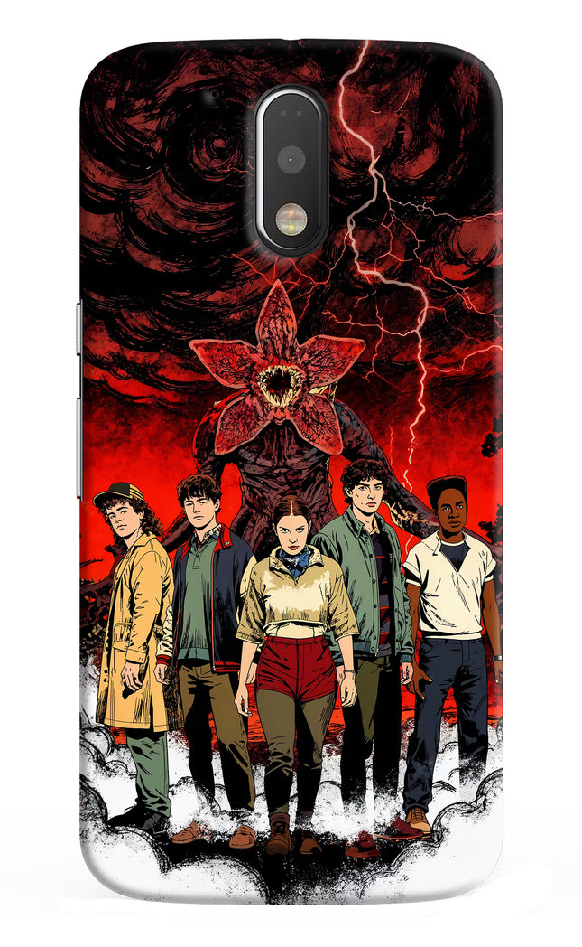 Ordinary Things Characters Moto G4/G4 plus Hard Case Back Cover by Casekaro
