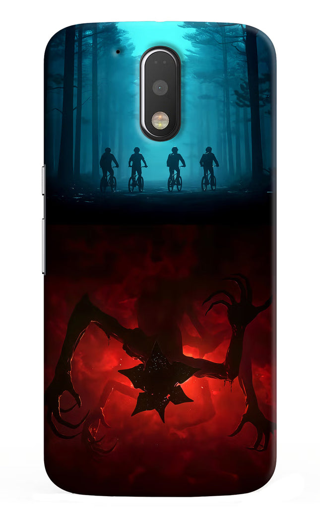 Ordinary Things Downside Up Moto G4/G4 plus Hard Case Back Cover by Casekaro