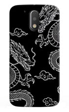 Twin Dragons Moto G4/G4 plus Hard Case Back Cover by Casekaro