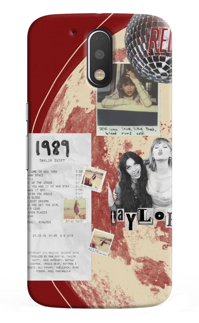 Taylor Swift Moto G4/G4 plus Hard Case Back Cover by Casekaro